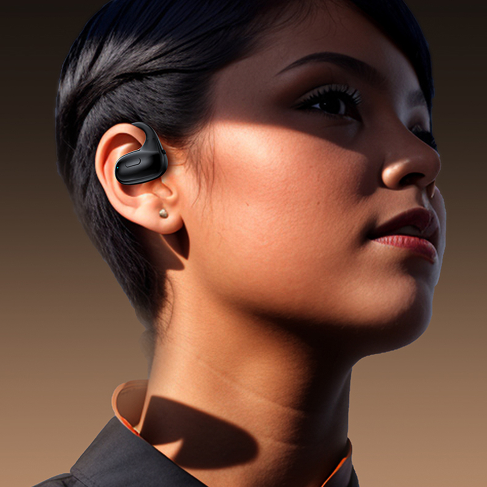 T18 Wireless Earbuds Open Ear Headphones With Earhooks Built-in Mics Headset For Sport Running Workout. 