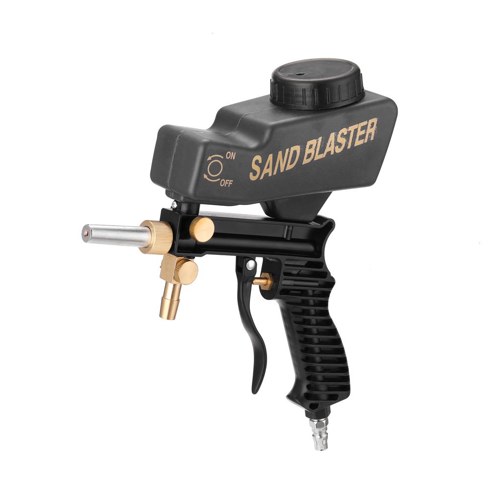 KOGEEK Portable Sandblaster Machine with Gravitation Feed Siphon Feed in One for Remove Rust Paint Dirt Air Tools Spray Machines