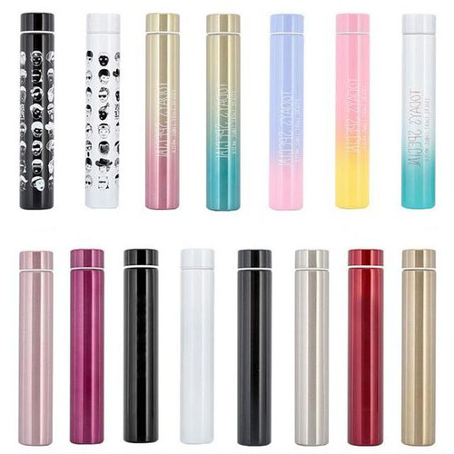 Slim water bottle. 