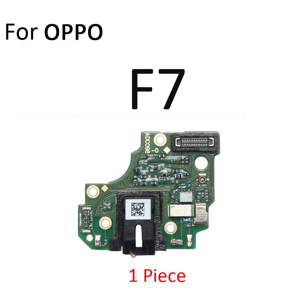 Microphone Headphone Jack Port Connector Ear Earphone Audio Board Flex Cable For OPPO F1s F1 F3 Plus F5 Youth F7 F11 F15 F9 Pro Repair Parts. 