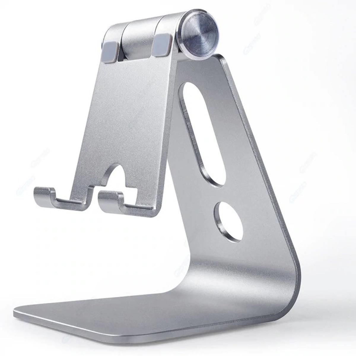 Aluminum Mobile Phone Stand Adjustable Cell Phone Desktop Stand For Mobile and Tab - Mobile Stand. 
