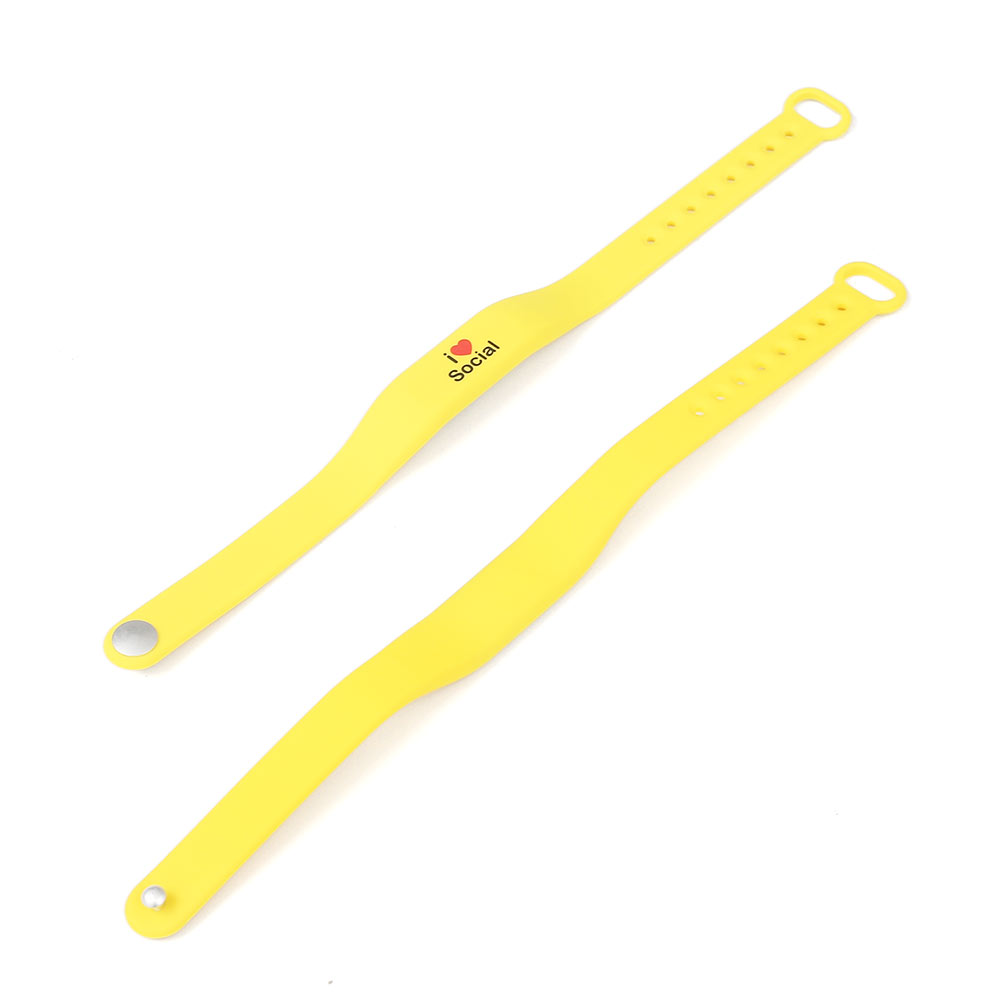 Adjustable Passive RFID Wristband price Silicone RFID Wristband / Bracelet NFC TAG Waterproof Smart RFID Band. 