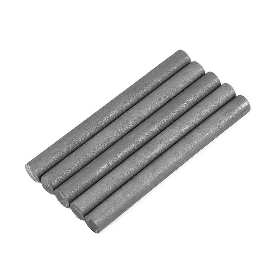 5Pcs 99.99% Graphite Electrode Rod Diameter 10mm Length 100mm VSP ...