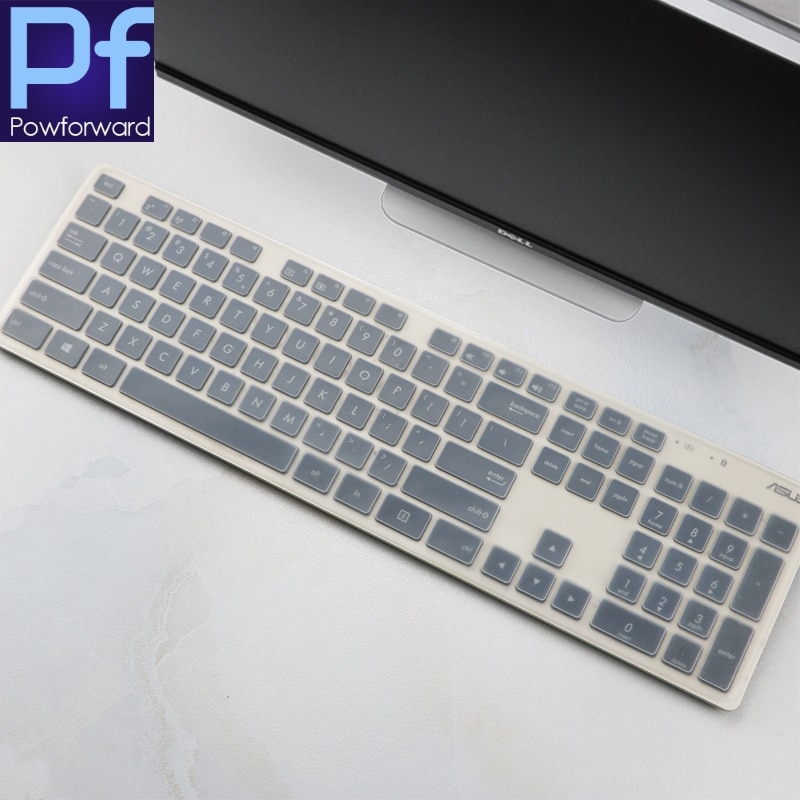 Silicone Keyboard Cover Skin Protector for ASUS Vivo AiO V272UA V221ID V241IC All-in-One Desktop. 