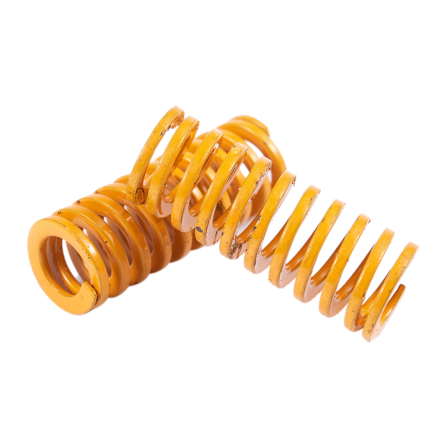 Durable 8Mm Od 20Mm Long Light Load Compression Mould Die Spring Yellow Compression Mould Die Spring for the Ender 3S Bed 20Pcs. 