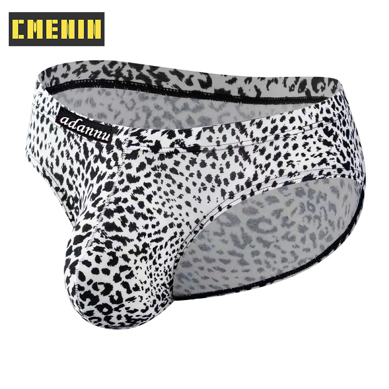 CMENIN ADANNU 1Pcs Quick Dry Man Underwear Brief Spandex Men Underpants Ins Style Spandex Panties Jockstrap Men's Briefs Tanga U Pouch AD744