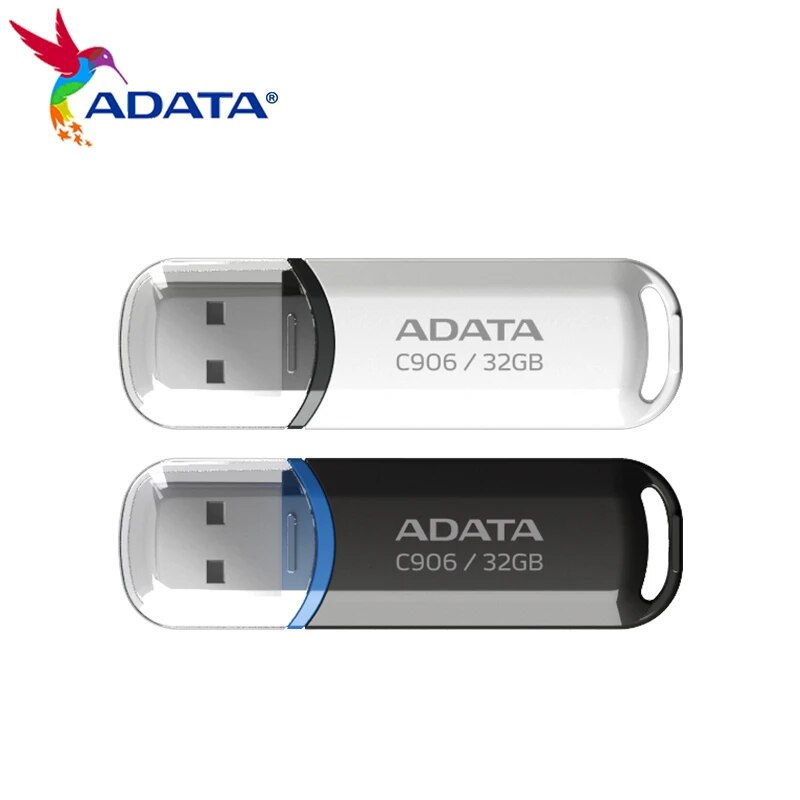 ADATA C906 USB Flash Drive 8GB 16GB 32GB 64GB USB 2.0 High Speed Memory Stick U Stick Storage Disk Pendrive Memory Stick. 