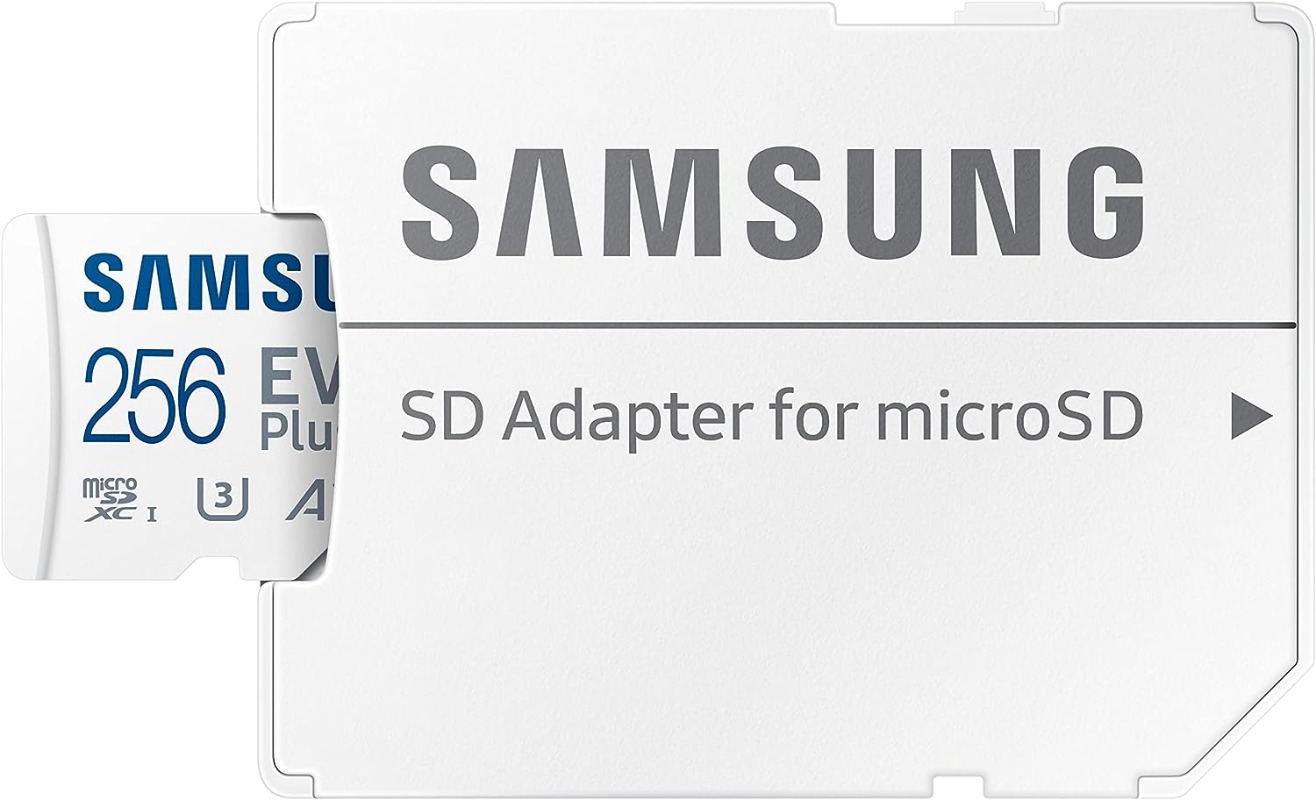 【Ready Stock+FREE Shipping+COD】SAMSUNG EVO Plus w/SD Adaptor 256GB Micro SDXC, Up-to 130MB/s, Expanded Storage for Gaming Devices, Android Tablets and Smart Phones, Memory Card, MB-MC256KA/AM. 