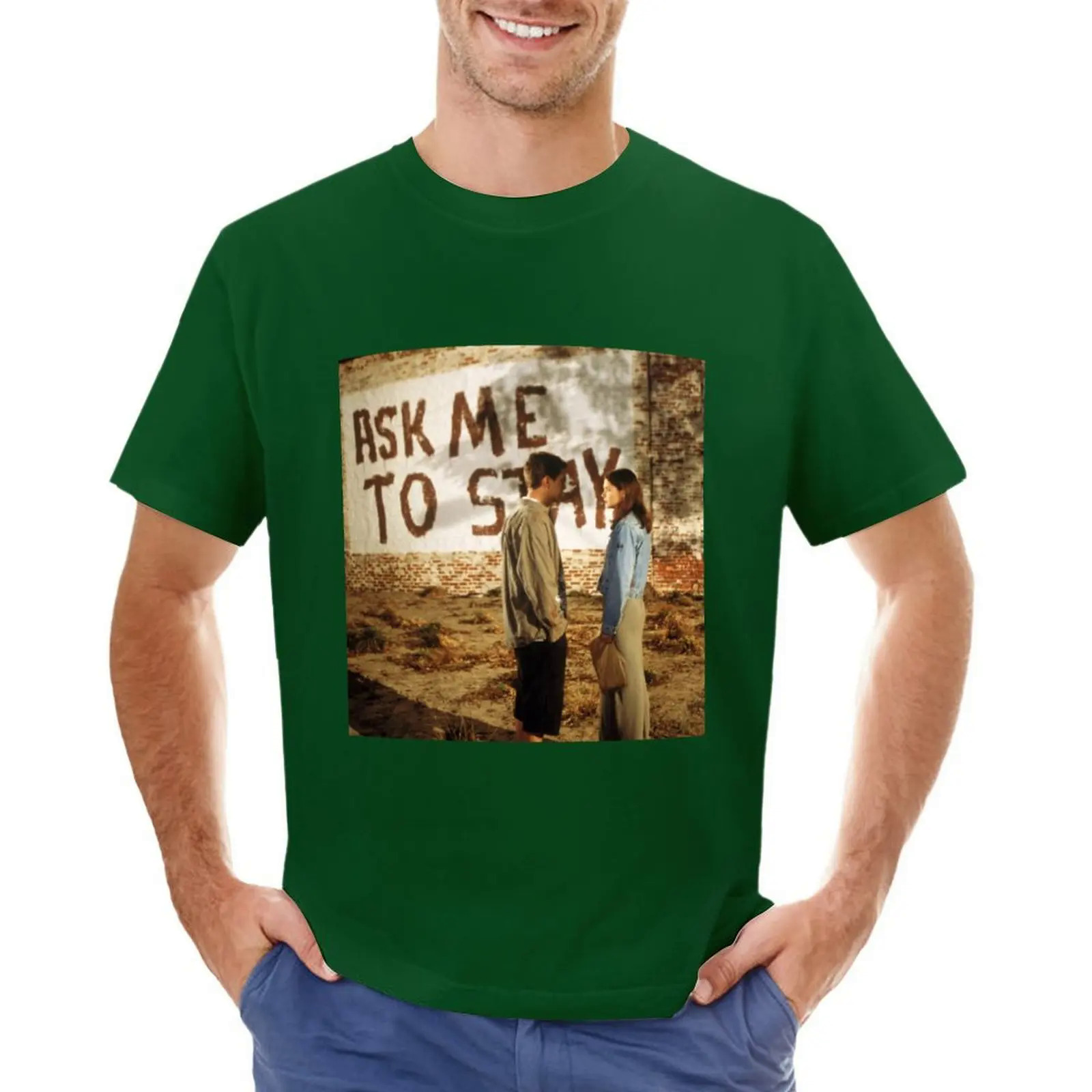 Dawson's Creek Ask me to stay T-Shirt customized t shirts custom t shirts design your own men clothings. 