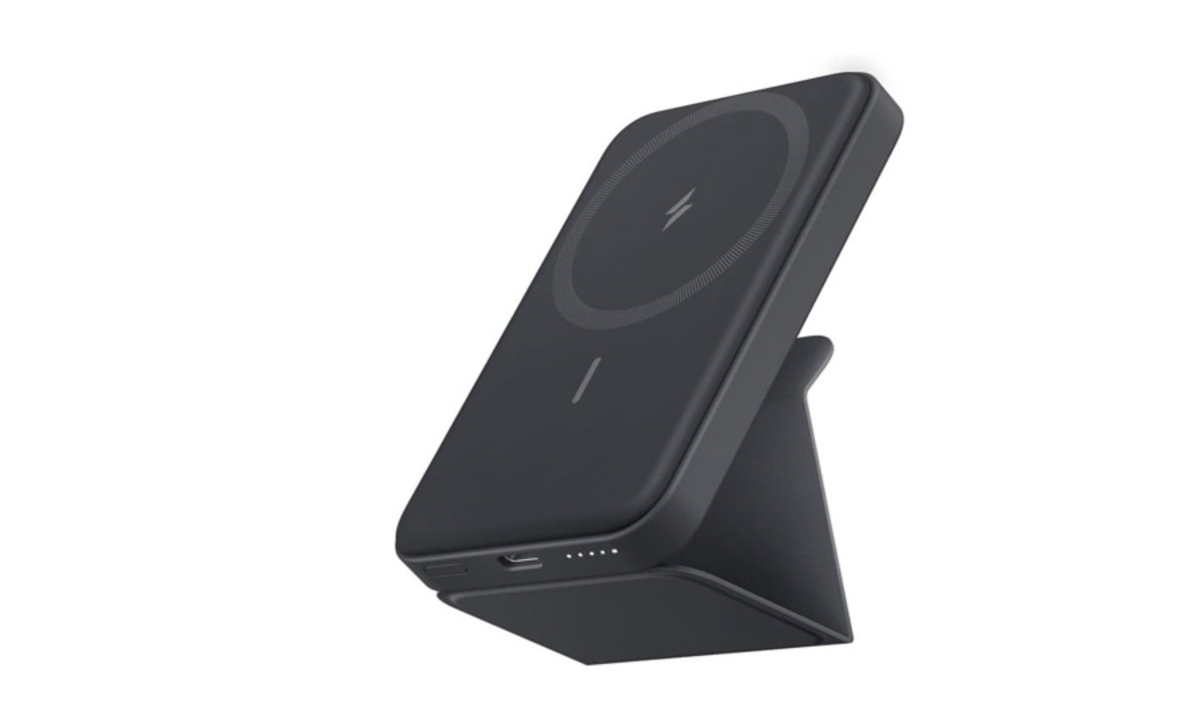 Anker A1614 Magnetic Power Bank 5000mAh Foldable Magnetic Wireless Portable Charger with Stand