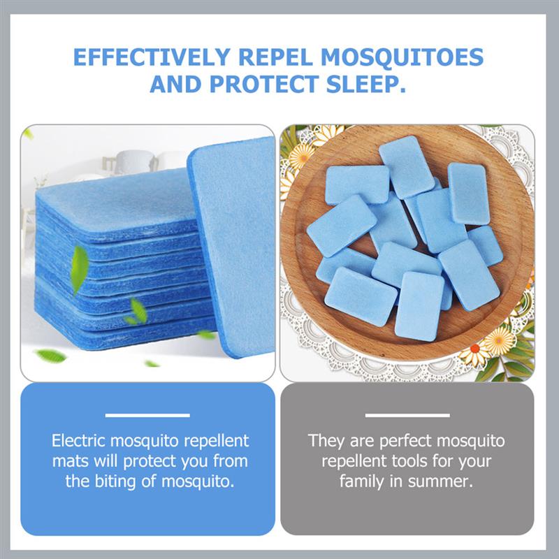 30pcs Mosquito Coils Mosquito Repellent Mosquito Heater Mat Electric Mosquito Mat Bug Repellent Mat Patch Replaceable Filler Pad. 