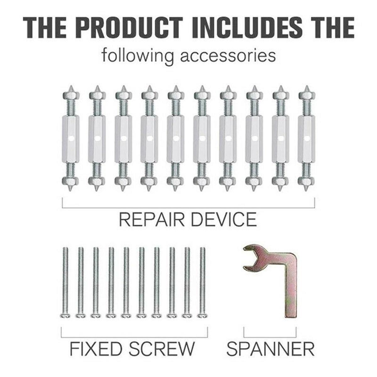 Switch Socket Cassette Screws Support Rod Wall Mount Switch Box Repair Tool Sets for Mounting Box Switches And Sockets with nice material