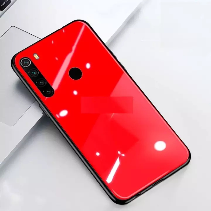 Xiaomi Redmi Note 8 - Hong Kong Design Tempered Glass Back Cover Case Phone Cases - Redmi Note 11 Back Cover (Back Case Cover For Smartphone)