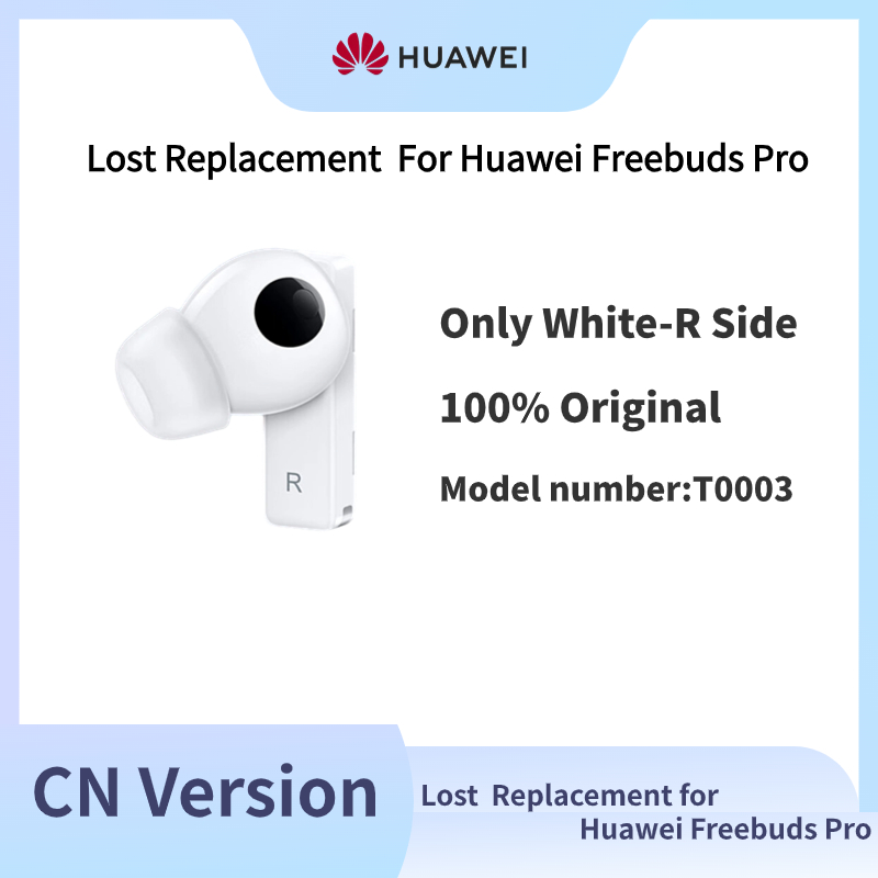 Replacement For Huawei Freebuds Pro Original Single Left or Right Earbuds or Charging Case Wireless Bluetooth Headphone Parts. 