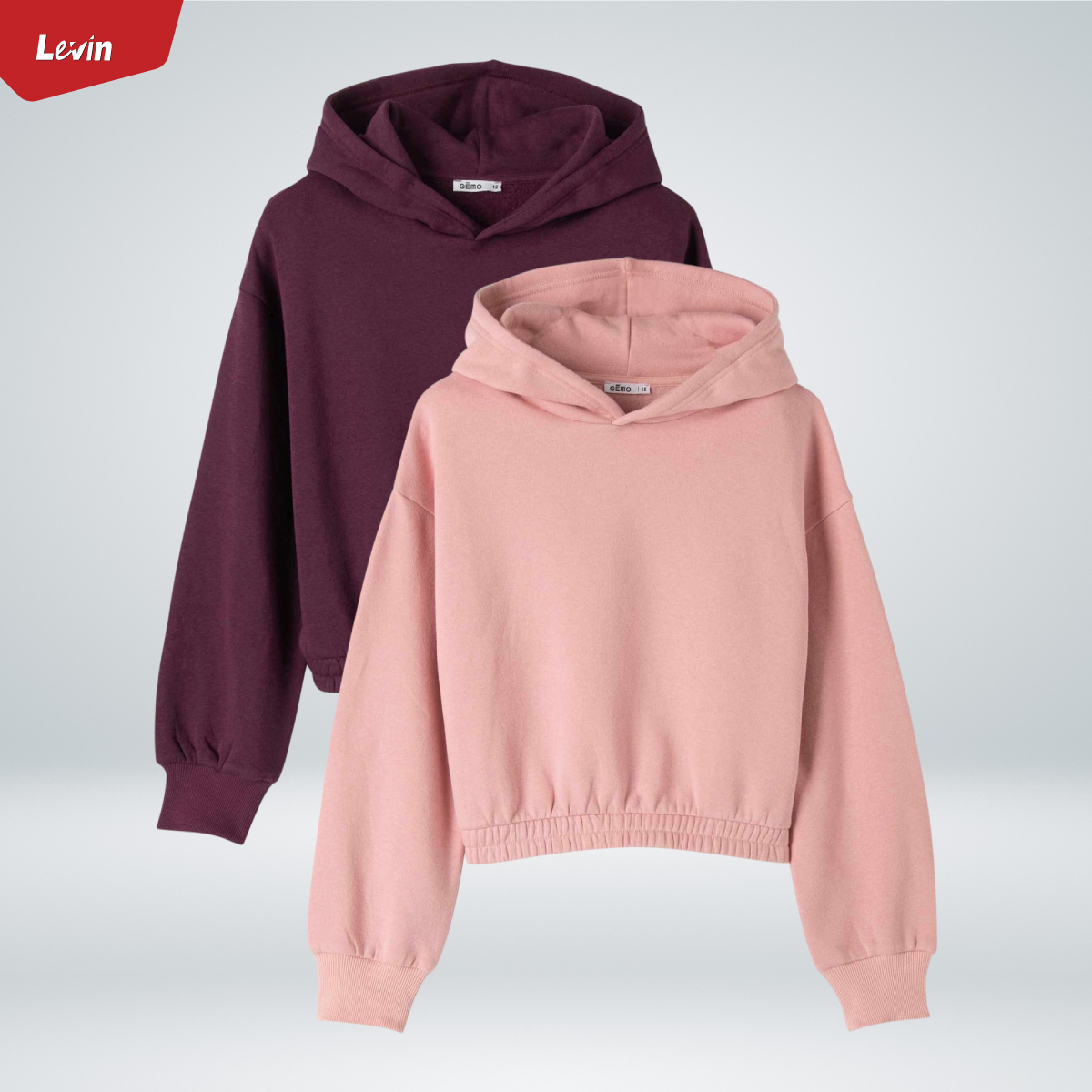 Girls Long Sleeve Pull Over Drawstring Hoodie From Levin Daraz .bd