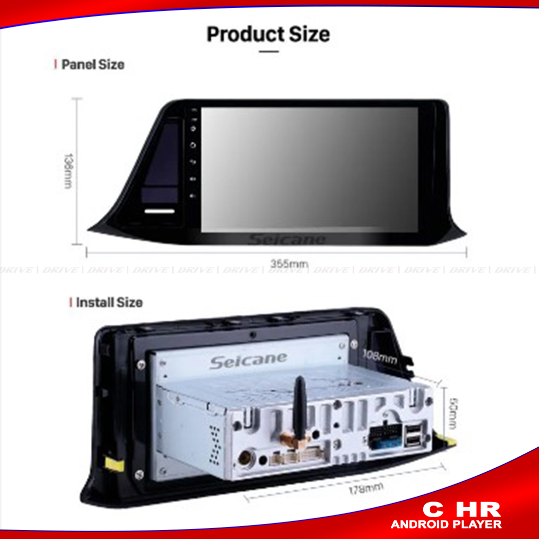 ANDROID PLAYER FOR TOYOTA C HR CAR PLAYER FOR CHR, CAR ANDROID PLAYER. 