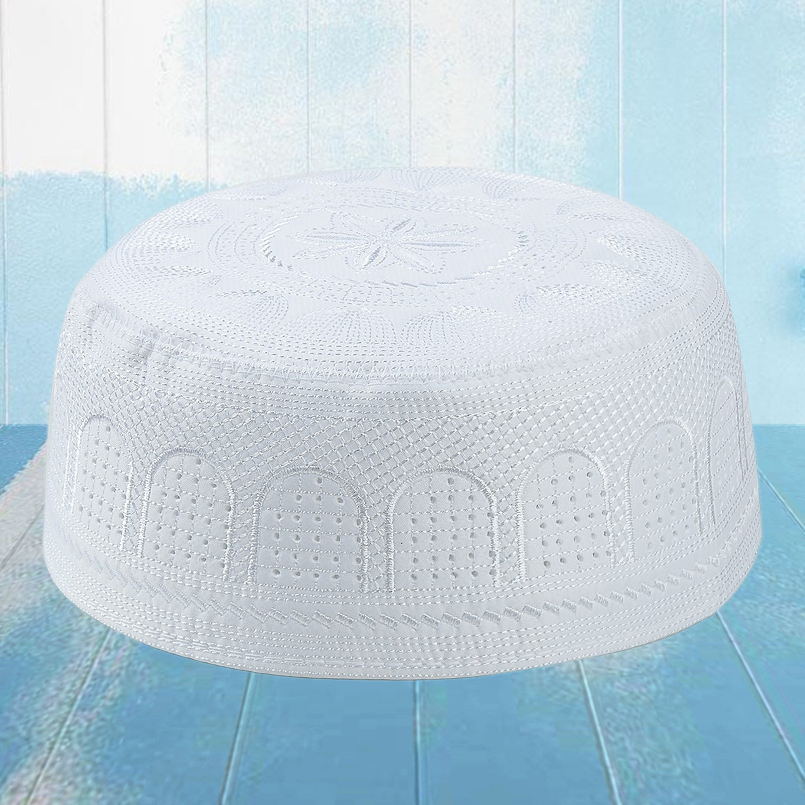 Islamic Muslim Mens Prayer Kufi Hat 