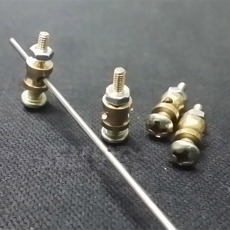 JS 10Pcs Adjustable Push Rod Pull Rod for Airplanes Connector Linkage Stoppers For Rc Airplane. 