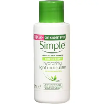 best simple moisturiser