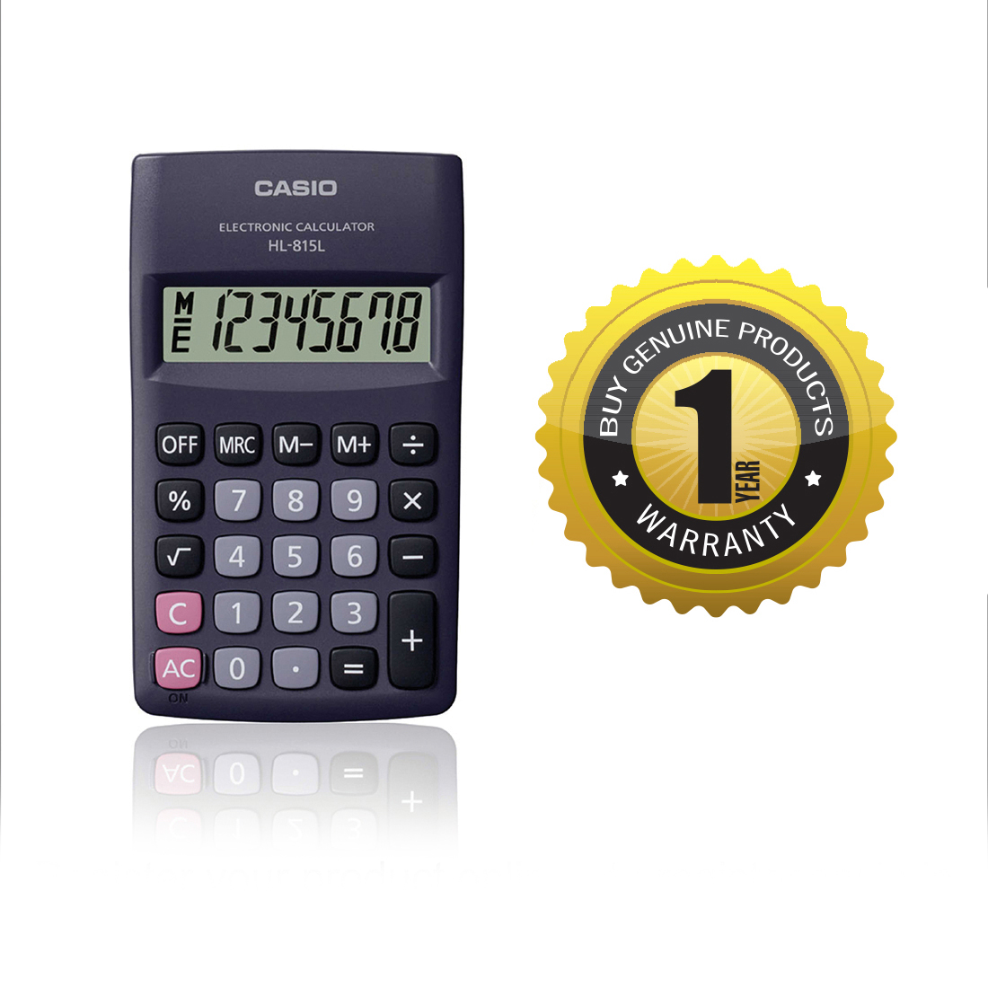 CASIO  HL-815L HANDHELD  CALCULATOR. 