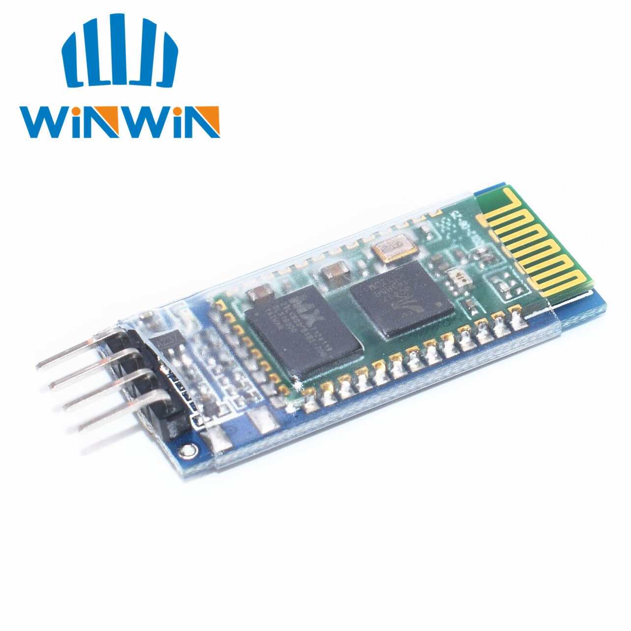 【happy one】H34 4pin hc-06 HC06 Bluetooth transmission module including base enable serial/ machine. 