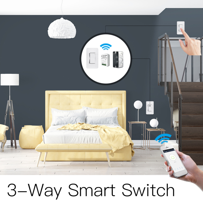 Nax Smart Home Wifi Wireless Switch Module For Apple Android App Control 90-250V Hot Sell. 