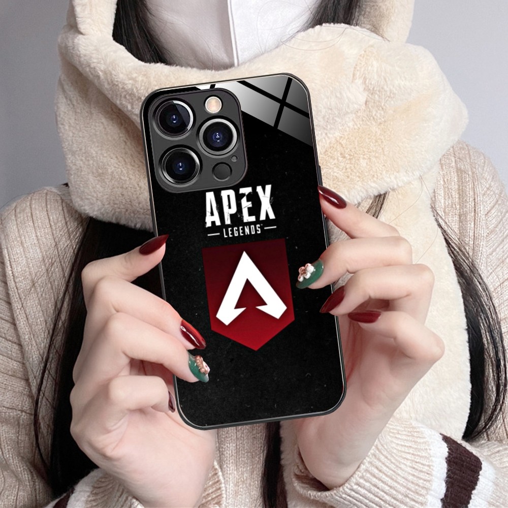 APEX Legends Mobile Cell Phone Case for iPhone 15 14 13 12 11 X XR XS 8 Pro Max Plus Mini PC Glass Phone Cover Funda. 