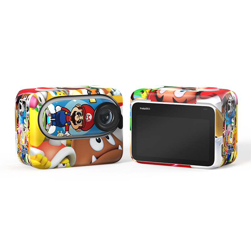 aMagisn Amai Insta360 GO3S GO3 Body Sticker Protector Shadow Stone Action Camera Accessories. 