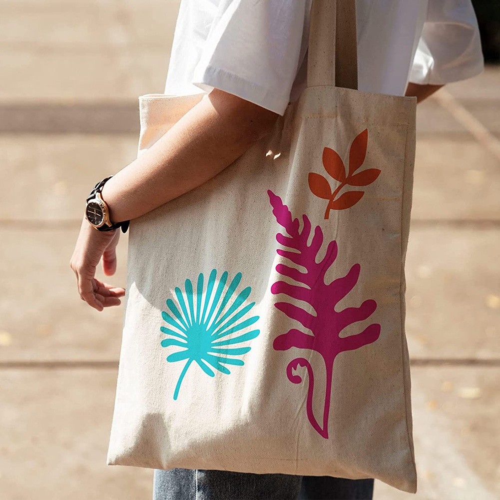 16 Pieces Leaves Stencil Reusable Sheet Painting Stencil Sheet Wall Stencil Leaf Pattern Template Tropical Leaf Reusable. 