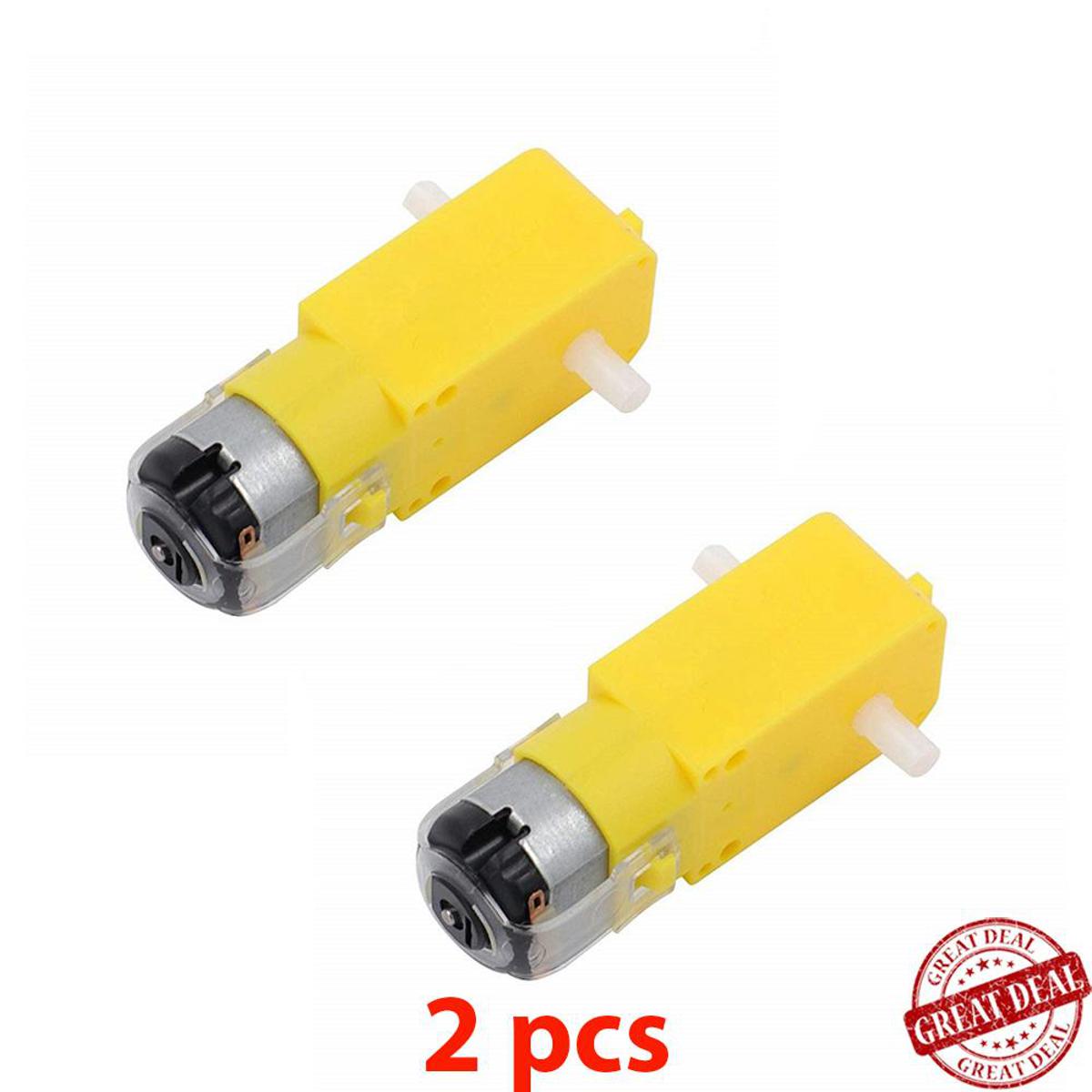 DC Gear Motor for arduino Diy Kit & for Robot Wheel (DC) - dc motor