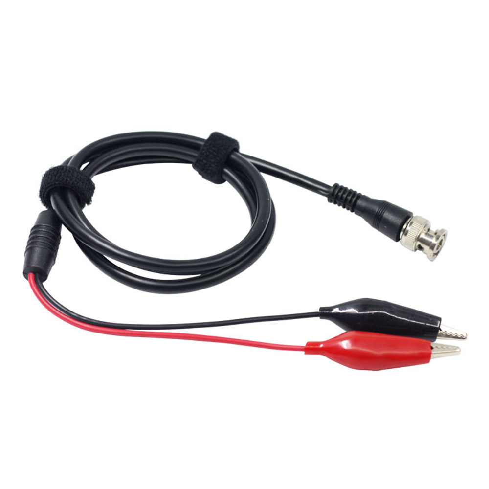 Oscilloscope Probes BNC to Alligator Crocodile Clips BNC to Mini Hook Leads BNC to Dual Stacking Banana Male Plug Cable. 