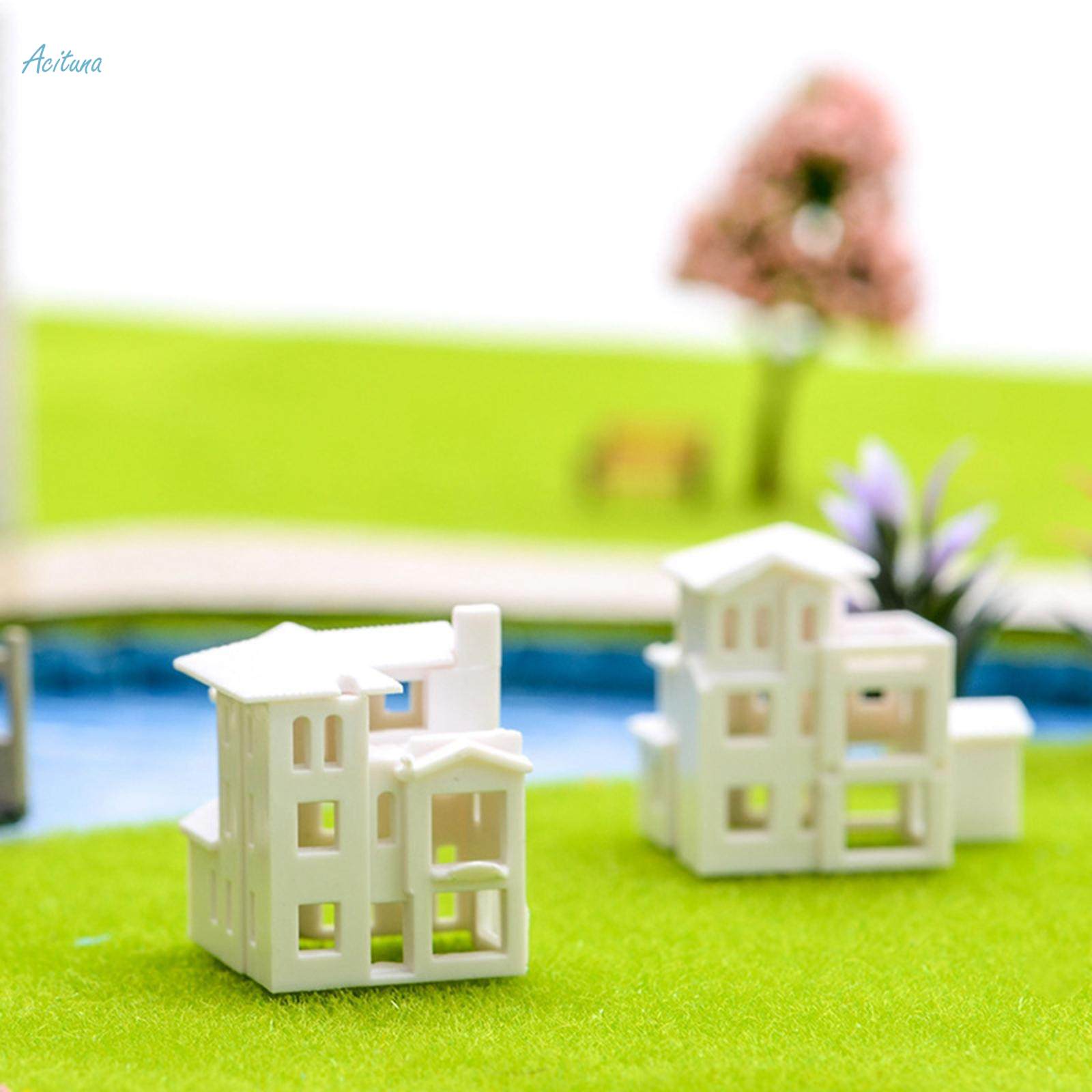 Miniature Apartment Building Decoration Props Display Realistic Micro Landscape 1. 800 C. 
