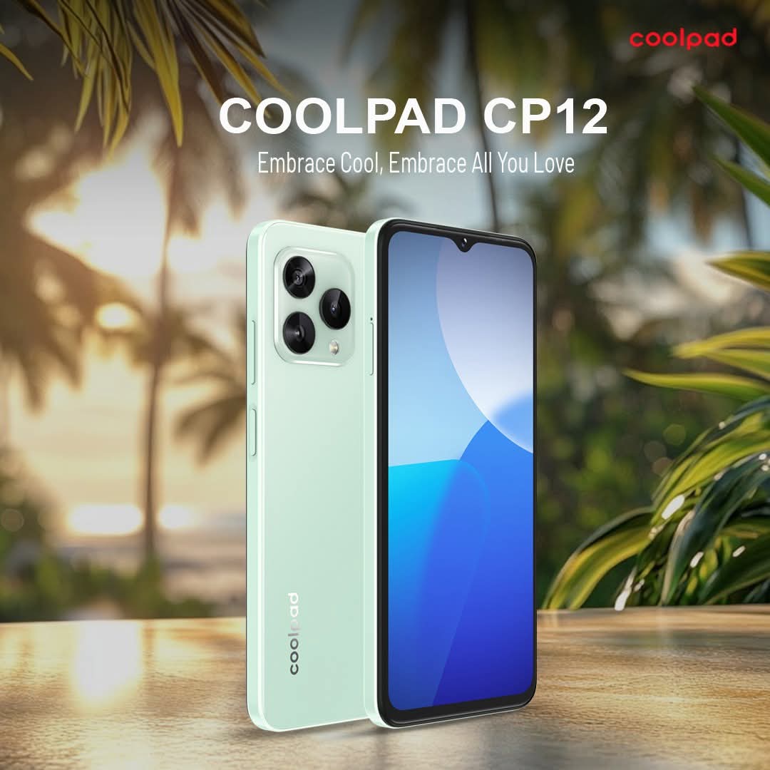 Coolpad CP12 Smartphone – 6.52” HD+ Display, 8GB RAM (4+4), 128GB