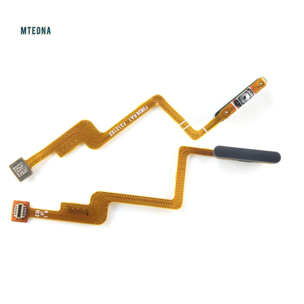 For Xiaomi 11T Mi 11T Pro Fingerprint Sensor Home Return Key Menu Button With Power Flex Cable 21081111RG. 