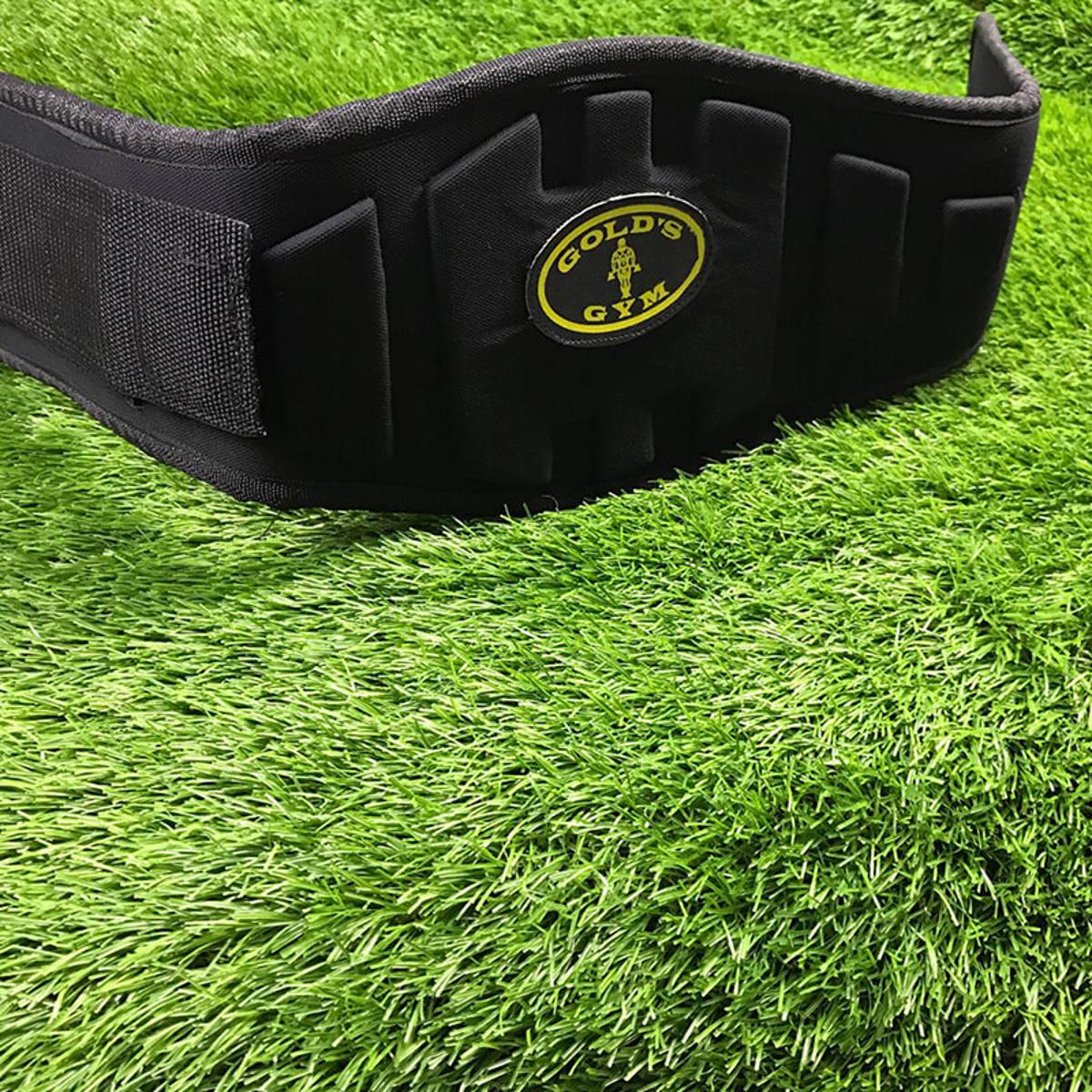 Gold'S Gym Belt - Enhance Your Workout With This Black Gym Belt From Gold'S Gym For Superior Support And Stability During Weightlifting And Exercise Sessions
