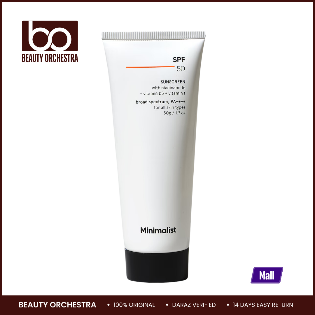 Minimalist Broad Spectrum SPF 50 Sunscreen with PA++++ - 50g