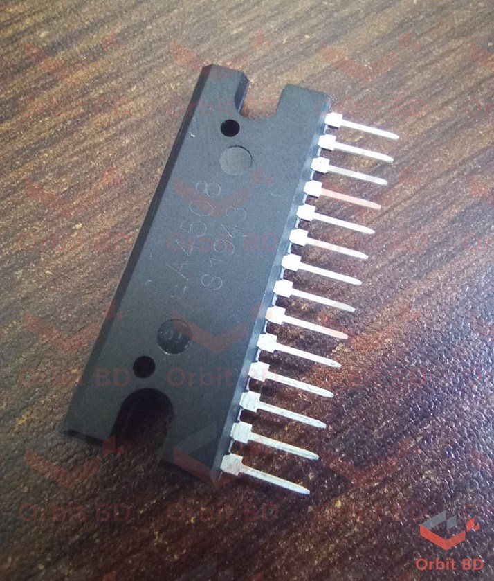 IC LA4508 LA 4508 Audio Power Amplifier LA4508 8.5W 9V 12V ZIP 14 Pin Dual 2 Channels Stereo Audio Board Amplifier IC LA 4508 Electrical Circuitry & Parts. 
