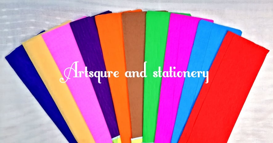 10 Different Color Craft Tissue Paper (20 wide x 80 long Inches) Pack Of 10. 