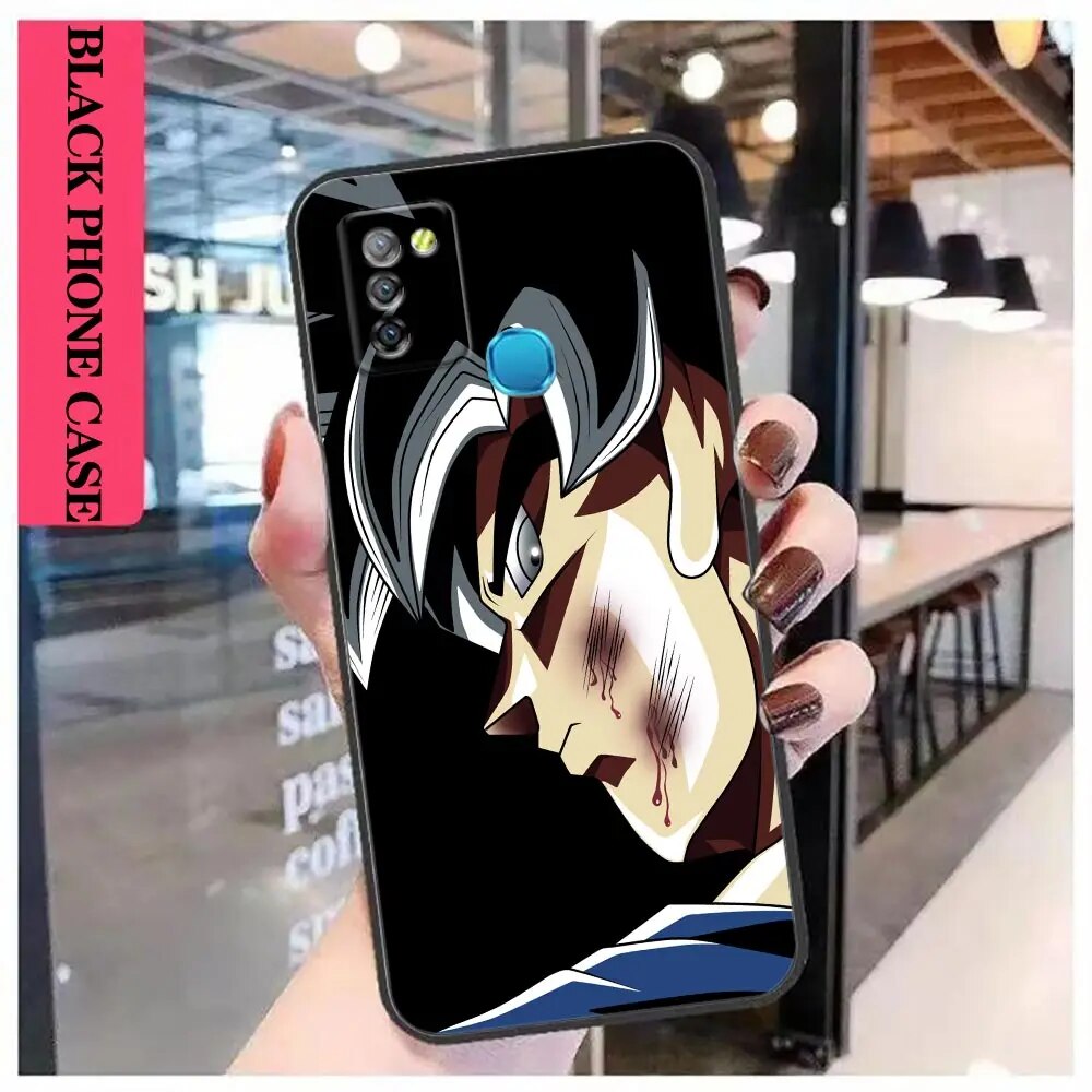 Anime D-DragonBall G-Goku Case For Infinix TECNO CAMON 19 16 ZERO X NEO 20 8 POVA 4 2 NEO2 NOTE 12 G96 11 10 8 8I S5 Case Shell