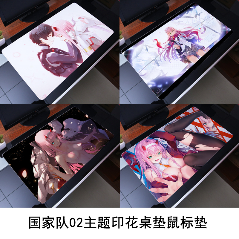 Darling in the Franxx Mouse Pad Anime Table Mat 02