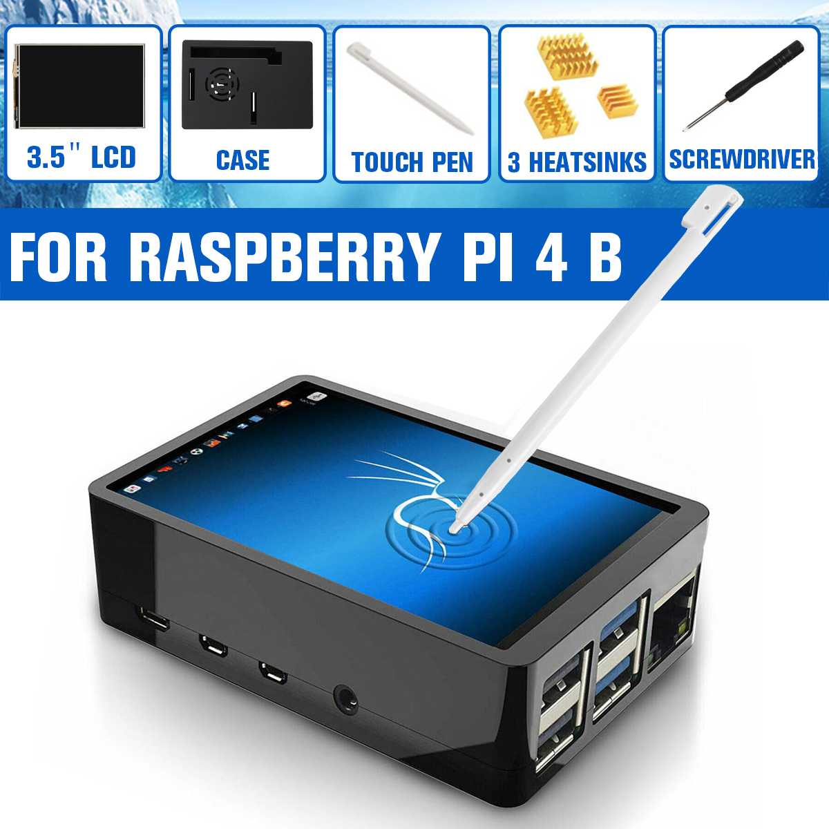 480x320 3.5 inch LCD Touch Screen Display Monitor For Raspberry Pi 4 B -. 