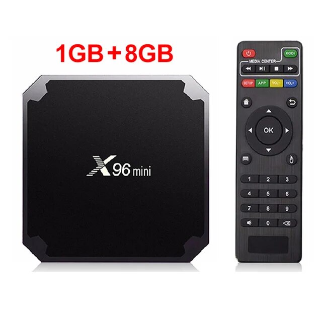 X96 Mini Smart TV Box Android 11.0 Amlogic S905W Quad Core 2GB+16GB Media Player 2.4G/5G Wifi X96mini 4K Set Top Box TV Receiver. 