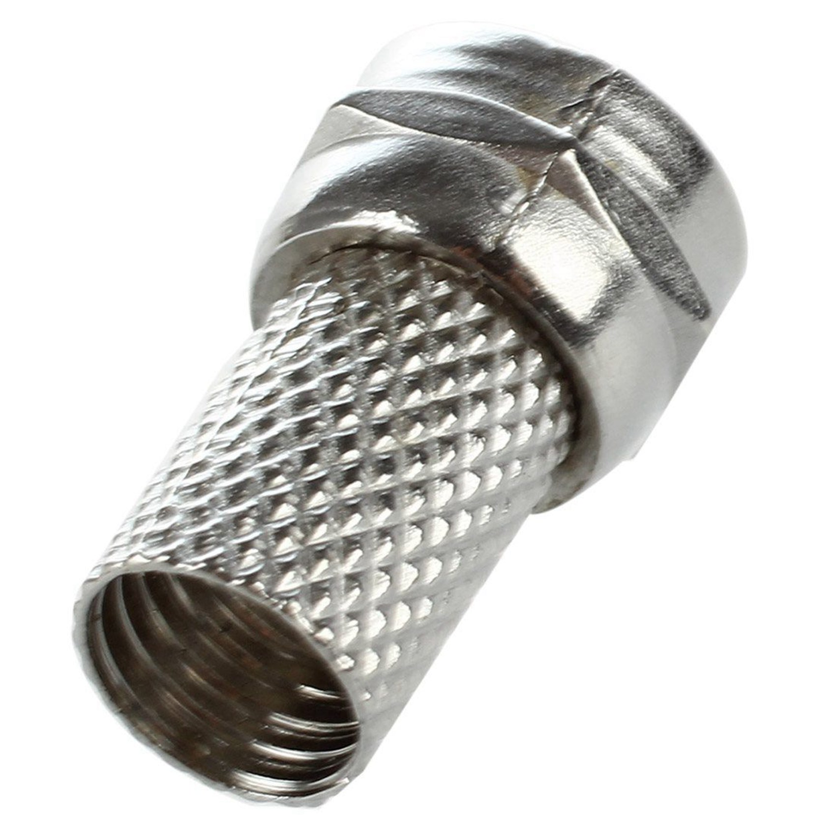 45 Pcs RG6 F-Type Twist-on Coax Coaxial Cable RF Connector Male for CCTV Camera