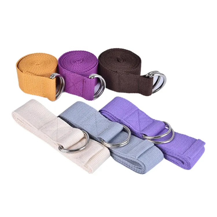 Adjustable Yoga Belt Yoga Stretch Band D Ring Yoga Bands Leg Fitness Yoga  Belt Yoga Stretch Belts Adjustable Stretch Strap D Ring Belts Gym Waist Leg