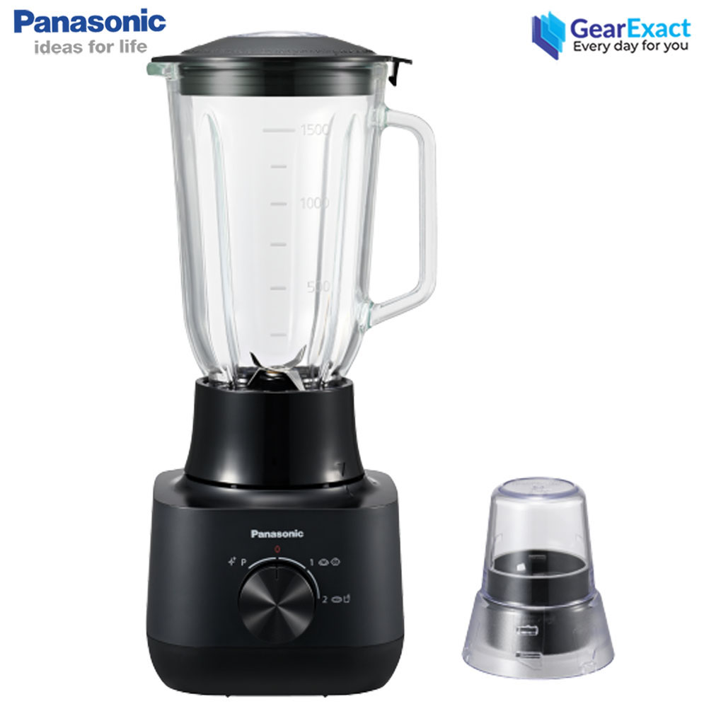 Panasonic MX-EG5311 Glass Jug Blender with Dry Mill for Juice, Smoothies, Soup and Spices