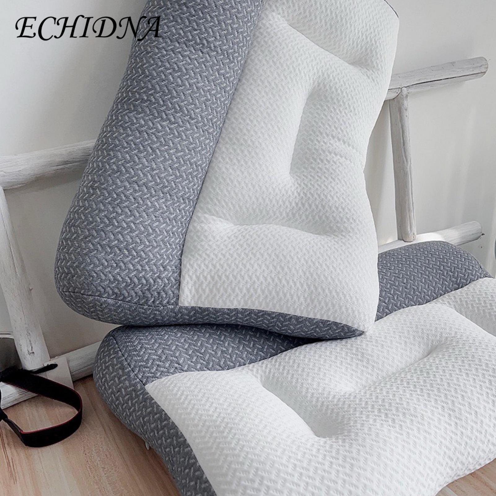 ECHIDNA Cervical Pillow Ear Groove Design Ergonomic Reverse Traction Pillow. 