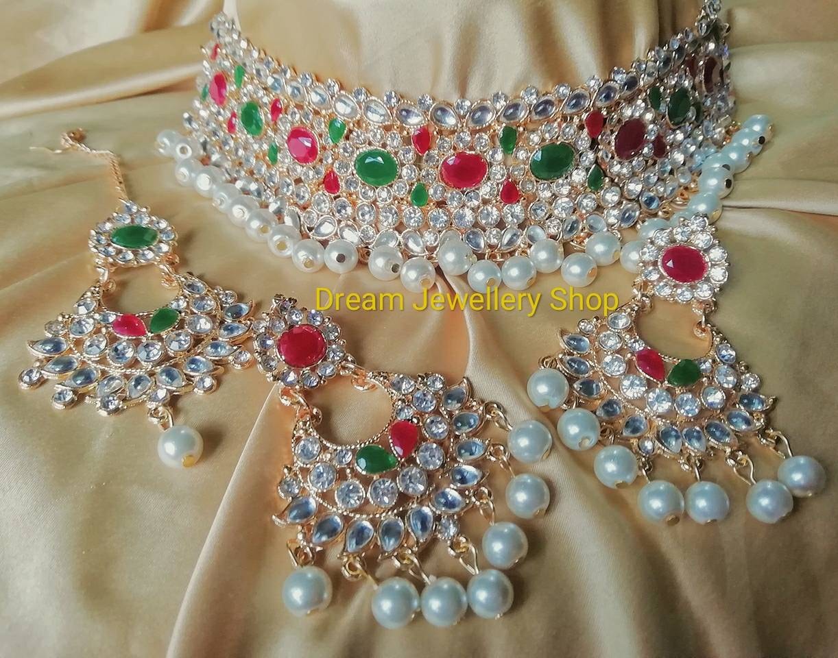 Tikli Jewellery Set Neckless 