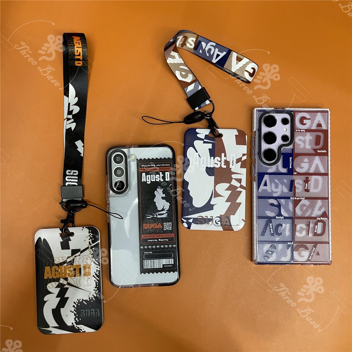 Phone case SUGA AgustD D-DAY For Samsung galaxy S23 S23Ultra S23Plus S22+ S21 S21FE S20FE S20Ultra S10E S10+ Note20 A53 A14 A73. 