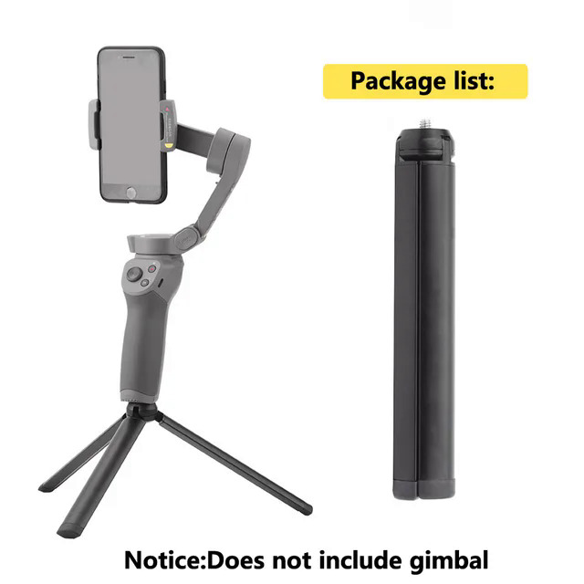 Telescopic Extension Rod for DJI OM 4 Osmo Mobile 3 2/Insta360 ONE X2/3 Phone Tripod Stand Selfie Stick Stabilizer Accessories. 