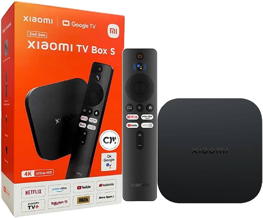 Xiaomi Mi TV Box S 2nd Gen (Global Version) 4K HDR Android TV Box With Google TV (4K Ultra HD)